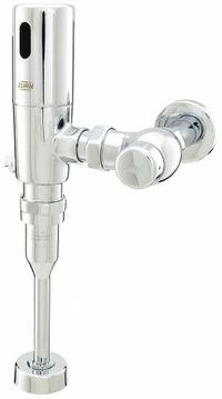 ZURN Automatic Flush Valve: AquaSense®, 1 gpf Gallons per Flush, Battery, 11 1/2 in Rough-In, Top (MPN ZTR6203-WS1-LL). Key specifications — Spud Location: Top; Brand: ZURN.