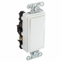 BRYANT Wall Switch: Rocker Switch, 4-Way, Maintained, White, 120/277V AC, 20 A (MPN 9904W). Key specifications — Illuminated: No; Voltage Rating: 120/277V AC.
