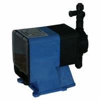 PULSATRON Chemical Metering Pump: Solenoid, 115V AC, 1/5 hp HP, PP Head, CSPE/PTFE Diaphragm, 100:1 (MPN LPH8SA-PTCB-G19). Key specifications — Brand: PULSATRON; Diaphragm Material: CSPE/PTFE; Reproducibility: ±2.0%; Nameplate Voltage: 115V AC; Check Ball Material: Ceramic; Fitting Material: PP; Seal Material: PTFE.