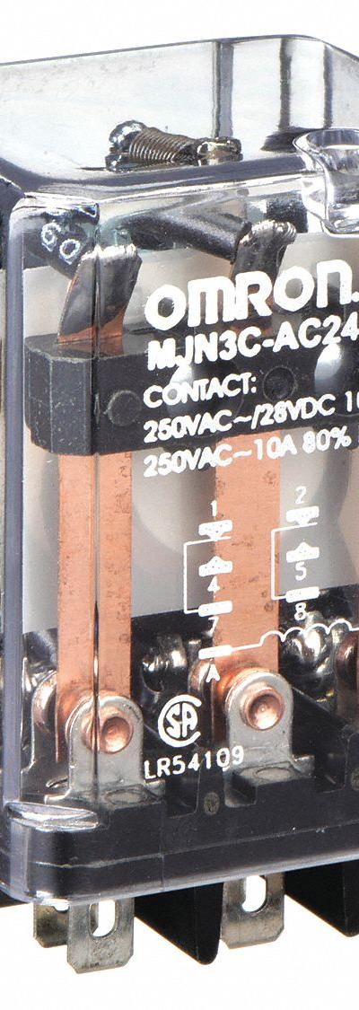OMRON General Purpose Relay: Socket Mounted - Socket-Mounted Relays