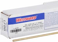 WESTWARD Brazing Alloy: Low-Fuming Bronze, 0%, RBCuZn-C, 3/16 in x 36 in, Bare (MPN 30XP49). Key specifications — Tensile Strength: 71 ksi; Yield Strength: 64 ksi; Manufacturer Part Number: 30XP49; Brand: WESTWARD; pack-container: 1/pk.