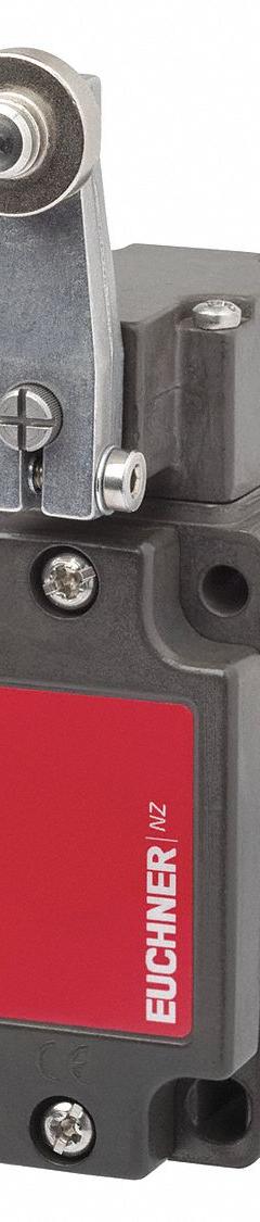 EUCHNER Rotary Lever Limit Switch: 60 mm Mounting Hole Vertical Center to Center Distance, 75°, NZ1 (MPN NZ1HS-3131-M). Key specifications — Manufacturer Part Number: NZ1HS-3131-M; Brand: EUCHNER; Series: NZ1.