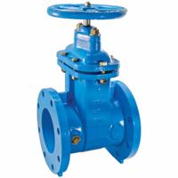 WATTS Gate Valve: 4 in Nominal Valve Size, Cast Iron, Non-Rising, Class 200 Flange, Wheel (MPN NRS-RW-Gate4"). Key specifications — Wedge Material: Cast Iron; Brand: WATTS; Bonnet Material: Cast Iron.