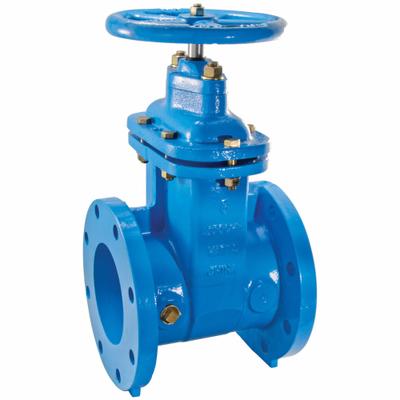 Watts Gate Valve: 4 in Nominal Valve Size, Cast Iron, Non-Rising, Class 200 Flange - Cast Iron Non-Rising Stem General Purpose Gate Valves