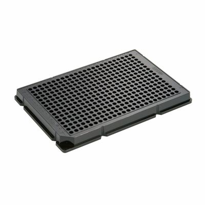 CAPLUGS 384-Well Microplates: Non-Sterile, 384 Wells, 0.112 mL, 85 mm Dia - Multiple Well Plates