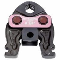 ROTHENBERGER Press Jaw: 3/4 in Pipe, Copper, For MaxiPro, Compact Tool Types (MPN 1000001753). Key specifications — attr518773: Jaws; attr537224: 3/4 in; attr518762: Copper; attr518771: Steel; attr518761: MaxiPro; attr518760: ROTHENBERGER.