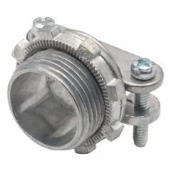BRIDGEPORT Screw Strap Connector: Die-Cast Zinc, 1 3/4 in Overall Lg (MPN 670-DC2). Key specifications — attr25407: Die-Cast Zinc; attr28242: Electrical Boxes and Enclosures; attr79170: Silver; attr99477: BRIDGEPORT.