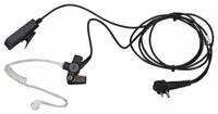 MOTOROLA Earpiece: Fits Motorola, For CP185/CP200d Series, Earbud, Push To Talk, Clear, 2 Wires (MPN RLN5318A). Key specifications — attr921008: CP185; attr921002: Yes; attr920998: RLN5318A; attr921012: MOTOROLA.
