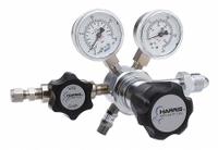 HARRIS High Purity Gas Regulator: Two Stage, CGA 330 Inlet, 1/4" Tube Outlet, 125 psig (MPN KH1108). Key specifications — Brand: HARRIS; Manufacturer Part Number: KH1108; Diaphragm Material: 316L Stainless Steel; Outlet Connection: 1/4" Tube; Inlet Connection: CGA 330.
