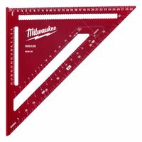 MILWAUKEE Rafter Square: 3 mm, Bottom/Top, 300 mm Square Size, Aluminum, Etched Graduation Mark (MPN MLSQ1120). Key specifications — attr936133: Etched; attr936134: 3 mm; attr936137: Degree Scale; attr948788: 3 mm; attr934763: MILWAUKEE; attr984589: Metric; attr984960: Aluminum.