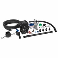 SOTERA Electric Drum Pump: Pump with Hose & Nozzle, 1/4 hp HP, 12 V DC, 13 gpm, Polypropylene, PP (MPN SS415BX731PG). Key specifications — Brand: SOTERA; Suction Tube Material: PP.