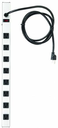 APPROVED VENDOR Outlet Strip: 8 Outlets, 6 ft Cord Lg, 15 A Current, Not UL Rated for Healthcare (MPN 52NY32). Key specifications — Brand: APPROVED VENDOR; Mounting Style: Clip.