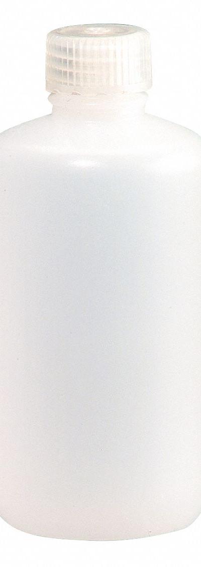 NALGENE Sampling Bottle: HDPE - HDPE Narrow Mouth Round Lab Bottles