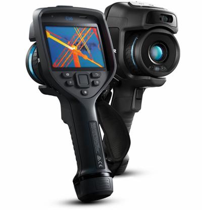 FLIR Infrared Camera: 14° x 10°, SD Card/USB/Wireless, 640 x 480, FLIR Exx - Standard Infrared Cameras