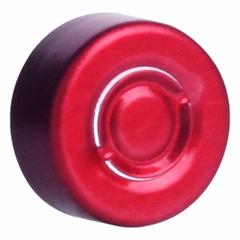 Lab Bottle Caps: 13 mm Dia, Red, Aluminum, Unlined, 1,000 Closures Included, Colored (MPN 224182-06). Key specifications — Clarity: Colored; Septa Included: No; Vented: No; Brand: WHEATON; Closure Color: Red; Closure Liner Material: Unlined.
