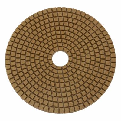 HUSQVARNA Polishing Tool: Extra Hard/Extra Soft/Hard/Medium/Soft, 400 Grit, Red, Concrete - Polishing Pads