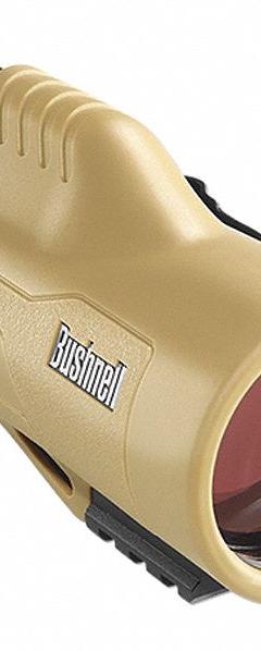 BUSHNELL Monoculars: 10x, 340 ft @ 1000 yd, Weather-Resistant, Tactical (MPN 191144). Key specifications — attr188062: Tan; attr188056: 10x; attr188057: 340 ft @ 1000 yd; attr188059: Weather-Resistant; attr193709: BUSHNELL; attr232305: Monoculars.