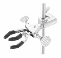 OHAUS Single Adjust Clamp: Dual Adjust Clamp, Stainless Steel, 5 3/4 in Overall Lg, 3 Prongs (MPN CLM-FIXED3DSM). Key specifications — attr1025734: OHAUS; attr1025737: Stainless Steel; attr1025736: Electropolished; attr1025747: Dual Adjust Clamp.