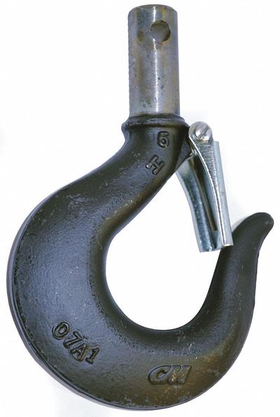 CM Top Hook Assembly: Lever Chain Hoists, 1.5 lb Compatible Load Capacity - Top Hooks for Hoists