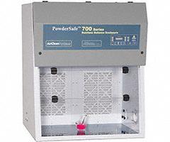 AIRCLEAN SYSTEMS Balance Enclosure: PowderSafe, 36 in Overall Wd, 54 in Overall Ht, 30 in Overall Dp (MPN AC765C). Key specifications — Assembly: Fully Assembled; Brand: AIRCLEAN SYSTEMS; Base/Stand Included: Yes; Blower Included: Yes; Work Surface Included: Yes.