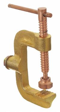 APPROVED VENDOR Ground Clamp: 300 A, 1 AWG to 2/0 AWG, Brass (MPN 19N770). Key specifications — Manufacturer Part Number: 19N770; Brand: APPROVED VENDOR.
