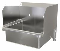 SANI-LAV Hand Sink: 1 Stations, 7 in Bowl Dp, 17 in Bowl Lg, 14 in Bowl Wd, Faucet Not Included (MPN 7078). Key specifications — Includes Side Splash: Side Splash Included; Series: Stainless Steel Hand Wash Sink; Brand: SANI-LAV.