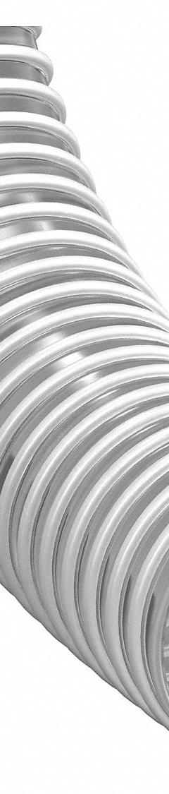 Industrial Ducting Hose: 2 1/2 in Hose Inside Dia., 25 ft Hose Lg, 23 psi, 5.3 in Bend Radius (MPN 2145-02502225). Key specifications — Temp. Range: -30° to 130°F; Brand: HI-TECH DURAVENT.