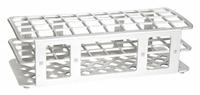 Tube Rack: Polypropylene, White, (40) Wells, 40 Compartments, Benchtop (MPN HS243071W). Key specifications — Material: Polypropylene; Mounting Location: Benchtop; Color: White; Product Type: Test Tube Rack; Total Holding Capacity: (40) Wells; Brand: HEATHROW SCIENTIFIC.