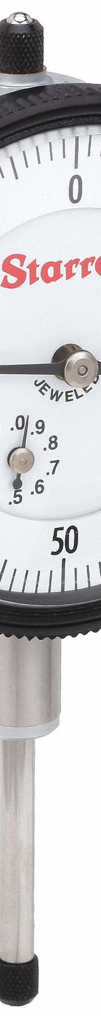 STARRETT Dial Indicator - Lug Back: 0 in to 1 in, Inch, Plunger, 0.001 in Accuracy (MPN 25-441J). Key specifications — attr1184168: 25-441J; attr1184178: 0-100; attr1184223: STARRETT; attr1200883: Dial Indicator - Lug Back; attr1184173: AGD 2; attr1184177: 0.001 in; attr1184208: Not Included.