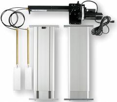 DYNA-LIFT Hydraulic Lift Kit: 12 in Stroke, Electric, 500 lb System Load Rating, Rod End (MPN 2E-B1C-12-T). Key specifications — Brand: DYNA-LIFT; Motor Voltage: 115V AC; End Type: Rod End.