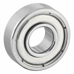 EZO Miniature Ball Bearing: R4, Dbl Shield, 1/4 in Bore, 5/8 in OD, 0.196 in Wd, 302°F Max Temp (MPN SRW4ZZA3MC3SRL). Key specifications — System of Measurement: Inch; Bearing Industry Number: R4.