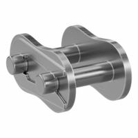 TSUBAKI Connecting Link: For Stainless Steel Roller Chains, 40, Single Strand, 1/2 in Pitch, 5 PK (MPN 40 AS C/L). Key specifications — Link Type: Connecting; Brand: TSUBAKI.