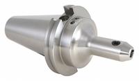 TECHNIKS End Mill Holder: CAT50 Taper, 1-1/2 in Capacity, 4.6 in Projection (MPN 22949B). Key specifications — attr1033190: TECHNIKS; attr1038899: Coolant Channel.