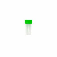 APPROVED VENDOR 5.0 mL Transport Vials with Caps: Transport, HDPE, 5 mL, 17 mm Body Dia, Non-Sterile (MPN 2403005G70E1). Key specifications — Neck Size: 17 mm; Self-Standing: Self-Standing; Brand: APPROVED VENDOR; Vial Type: Transport; Body Color: Natural; Includes Closure: Yes; Bottom Shape: Round; Thread Location: External.