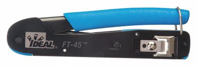 IDEAL Crimper: For Pass Thru RJ-45, Cat5e/Cat6, 5 1/2 in Overall Lg - Modular Data Plug Crimpers