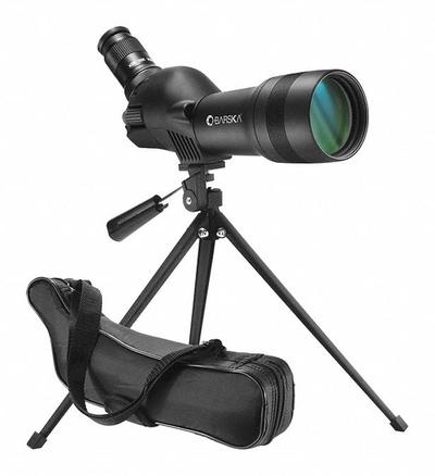 BARSKA Spotting Scope: 20x to 60x, 52.5 ft @ 1000 yd (60x)/94.5 ft @ 1000 yd (20x) - Spotting Scopes