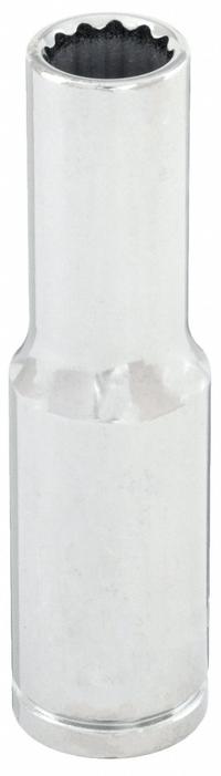 WESTWARD Socket: SAE, 3/8 in Drive Size, 11/32 in Socket Size, 12-Point, Deep, Chrome, Socket (MPN 10E892). Key specifications — attr1204417: WESTWARD; attr1204392: Chrome.