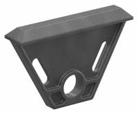 Tool Hanger: 15 Series, 1 11/16 in x 1/4 in x 2 15/16 in, Black, Matte (MPN 2100). Key specifications — System of Measurement: Inch; Material: Nylon; Attachment Type: Slide-In; Finish: Matte; For Extrusion Profile Type: Single; Includes Fasteners: No; Mounting Type: Slide-In; Compatible Series: 80/20, 15 Series.