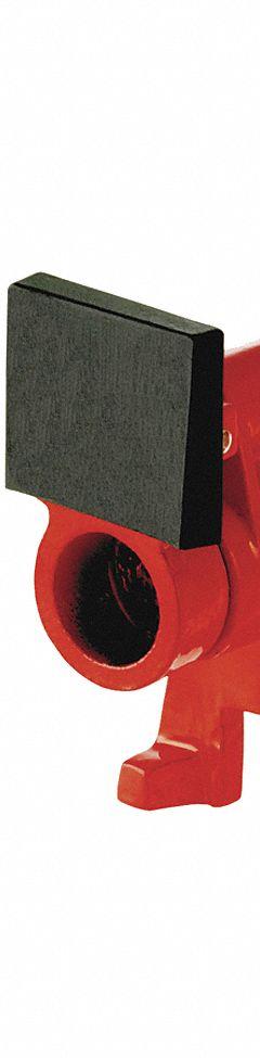 BESSEY Pipe Clamp: Light Duty, 440 lb Clamping Force, 2 1/4 in Throat Dp, Crank Handle, Cast Iron (MPN BPC-H34). Key specifications — attr672634: Cast Iron; attr672629: Crank; attr672635: BESSEY.