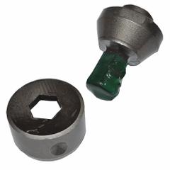 HUSKIE TOOLS Punch and Die Set: Hex Punch, 7/16 in Punch Size, Hex Punch & Die Set, Steel (MPN SHD-716HEX). Key specifications — attr277229: HUSKIE TOOLS; attr255989: 7/16 in; attr255991: Hex; attr255992: Hex Punch & Die Set; attr255993: Steel.