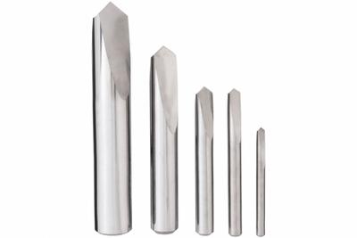 APPROVED VENDOR Solid Spade Drill Bit Set: 5 Pc, 1/8" to 1/2", Carbide (MPN 400-888881) - Solid Carbide Solid Spade Drill Bit Sets