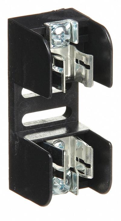 MERSEN Fuse Block: Open Block Design, 1 Pole, 250 V AC, Pressure Plate - Fuse Blocks for UL Class H & K Fuses