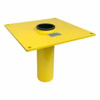 OZ LIFTING PRODUCTS Mounting Base: Socket, 1,200 lb Max Load Capacity, Steel, For 3.62 in Mast Dia (MPN OZSOC1). Key specifications — Brand: OZ LIFTING PRODUCTS; Material: Steel.