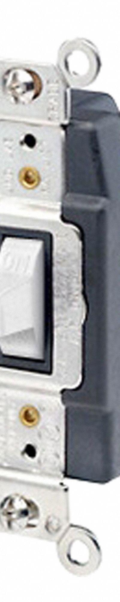LEVITON Wall Switch: Toggle Switch - Toggle Wall Switches