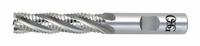 OSG Roughing End Mill: Cobalt, 8 Flute, 2" Mill Dia, 2" LOC, 4-1/2" OAL (MPN 4920100)
