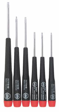 WIHA Precision Screwdriver Set: 1-10 Pieces, 6 Pieces, Torx Tip, T10/T15/T6/T7/T8/T9 Tip Size (MPN 26790). Key specifications — attr1205274: WIHA; attr1205269: T15.