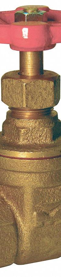 APPROVED VENDOR Gate Valve: 1 in, Brass, Non-Rising, FNPT x FNPT, 200 psi Max. Pressure (CWP), Wheel (MPN 6TWK0). Key specifications — Bonnet Material: Brass; Brand: APPROVED VENDOR; Wedge Material: Brass.