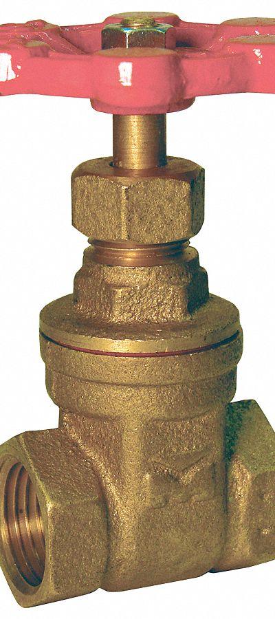 APPROVED VENDOR Gate Valve: 1 in - Non-Rising Stem Brass General Purpose Gate Valves
