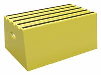 DPI Step Stool: 1 Steps, 11.5 in Overall Ht, 500 lb Load Cap, Plastic, 11.5 in Standing Ht (MPN ST18-14). Key specifications — Brand: DPI; Color: Yellow.