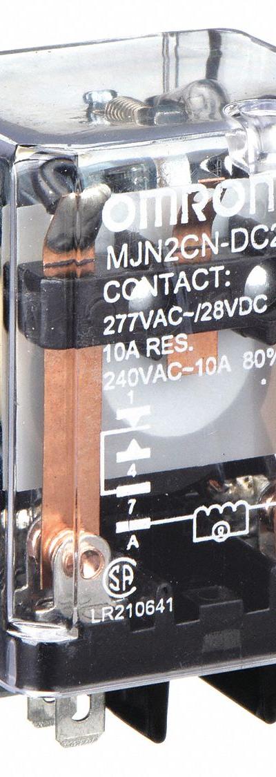 OMRON General Purpose Relay: Socket Mounted - Socket-Mounted Relays
